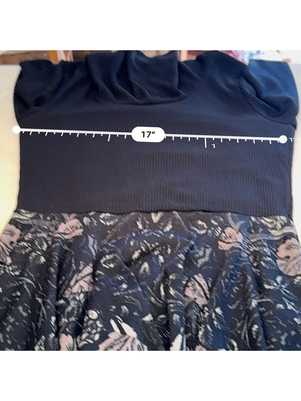 Signature by Robbie Bee Cowl Neck Dress Medium - Picture 4 of 6